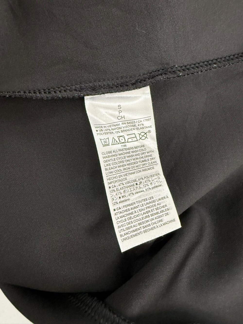 Banana Republic Black Fit & Flare Soft Touch Knee Length Dress Size S - Picture 9 of 9